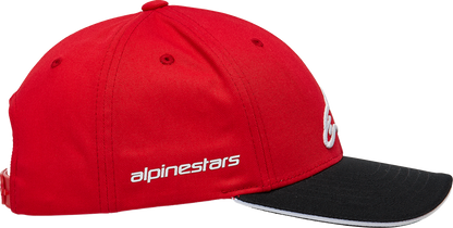 ALPINESTARS Rostrum Hat - Red/Black - One Size 1232810003010OS