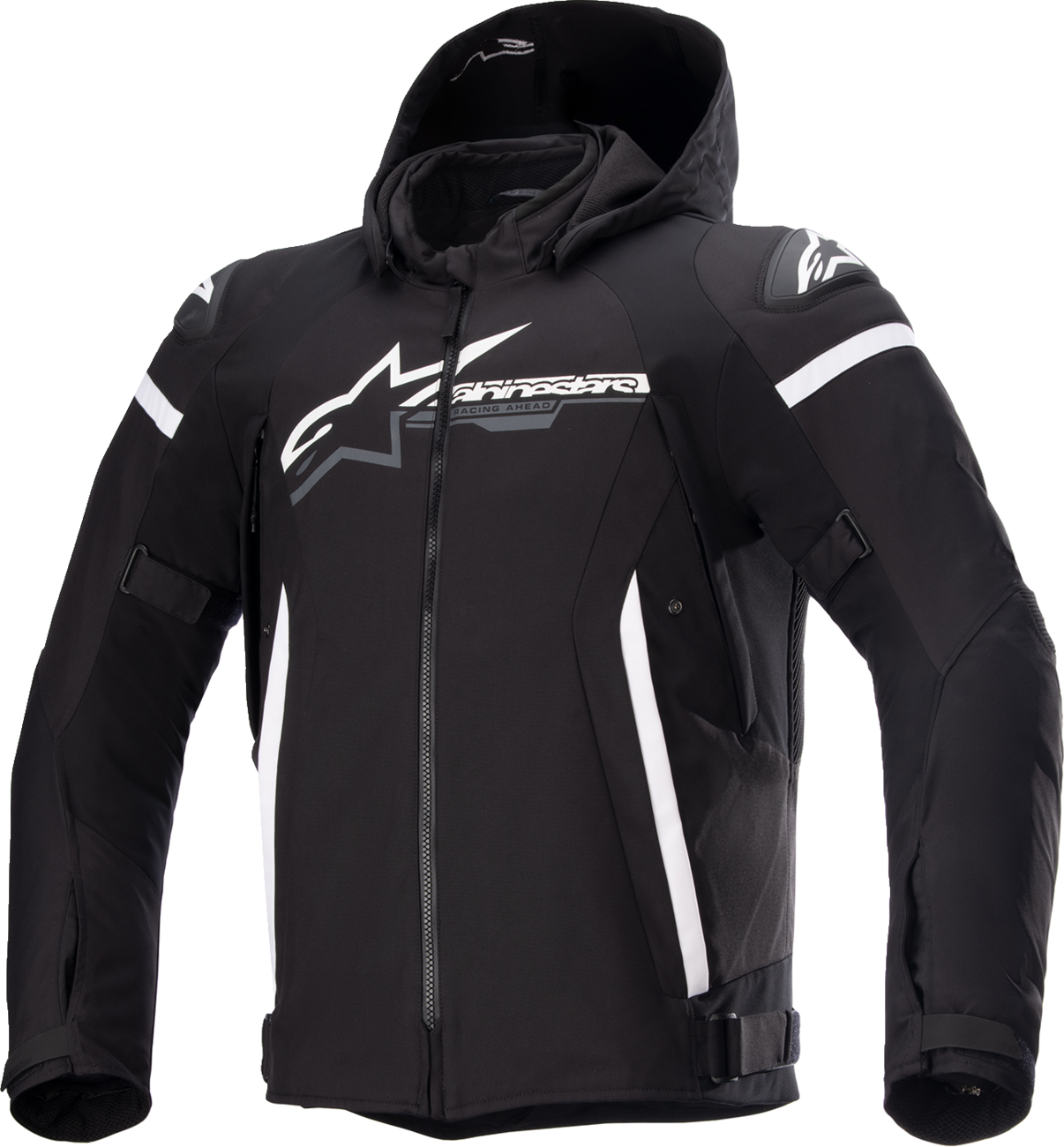 ALPINESTARS Zaca Waterproof Jacket - Black/White - XL 3206423-12-XL