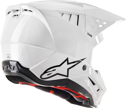 ALPINESTARS SM5 Helmet - Solid - Gloss White - 2XL 8303121-2180-2X