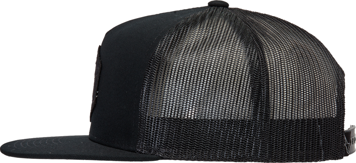 Gorra Trucker ALPINESTARS Bolt - Negro/Negro - Talla única 1213810141010OS 