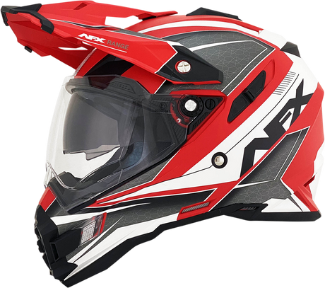 AFX FX-41 Helmet - Range - Matte Red - Large 0140-0068
