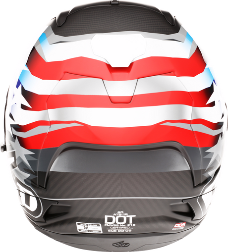 6D ATS-1R Helmet - Patriot - Red/White/Blue - XL 30-0698