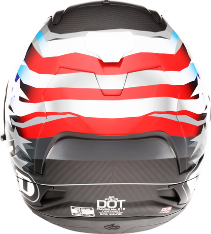 6D ATS-1R Helmet - Patriot - Red/White/Blue - Large 30-0697