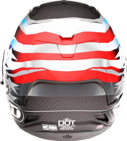 6D ATS-1R Helmet - Patriot - Red/White/Blue - 2XL 30-0699
