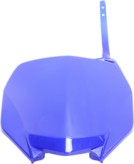 Placa de matrícula delantera UFO - Azul reflejo YA04860-089 