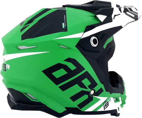 AFX FX-19R Helmet - Racing - Matte Green - Large 0110-7080