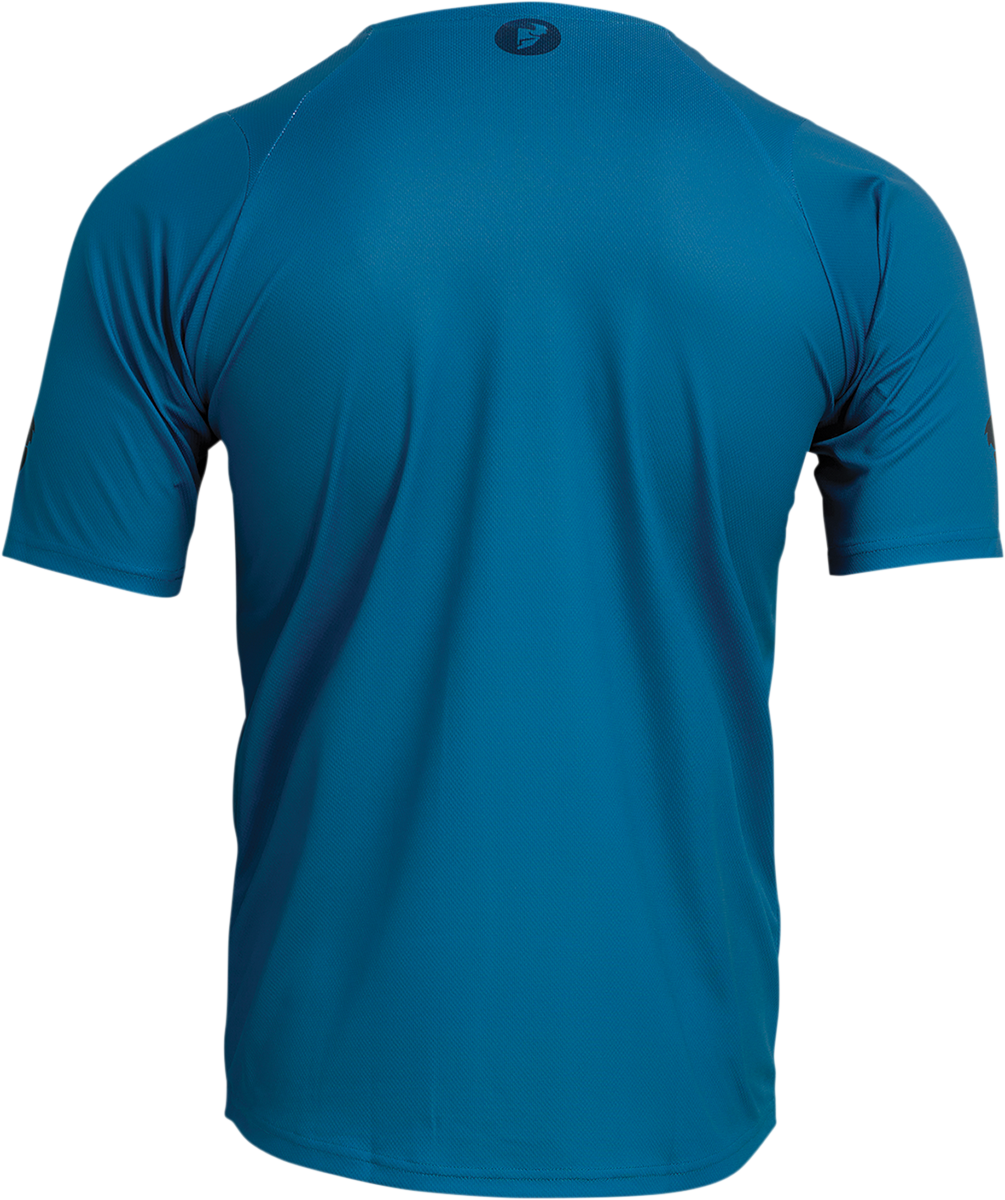 Camiseta THOR Assist Caliber - Verde azulado - Grande 5020-0016 