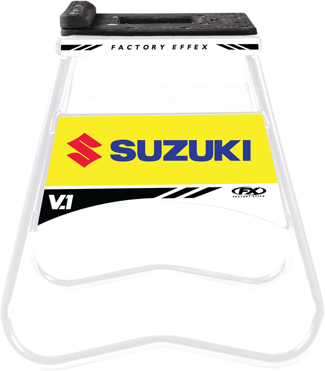 FACTORY EFFEX Bike Stand - Suzuki - White 24-45410