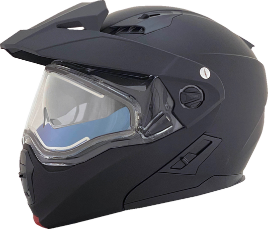 AFX FX-111DS Snow Helmet - Electric - Matte Black - Large 0120-0801