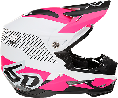 6D ATR-2 Helmet - Fusion - Neon Pink - Medium 12-2946