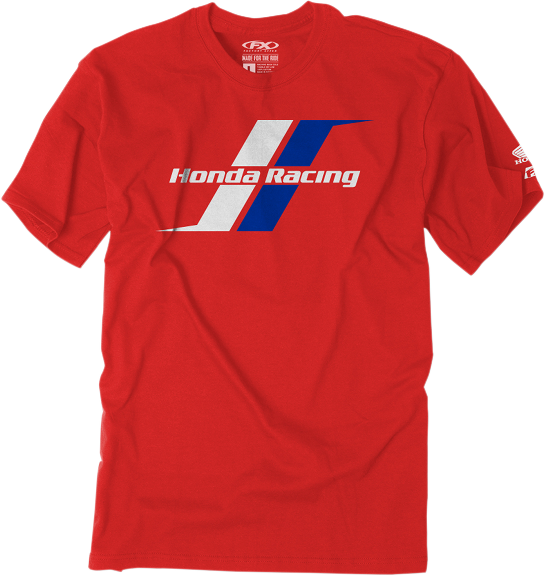 FACTORY EFFEX Camiseta Honda Stripes - Rojo - Mediano 22-87302 