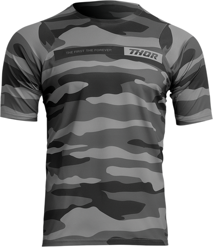 THOR Assist Jersey - Short-Sleeve - Camo Gray - Small 5020-0026