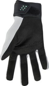 THOR Women's Spectrum Gloves - Black/Mint - Small 3331-0268