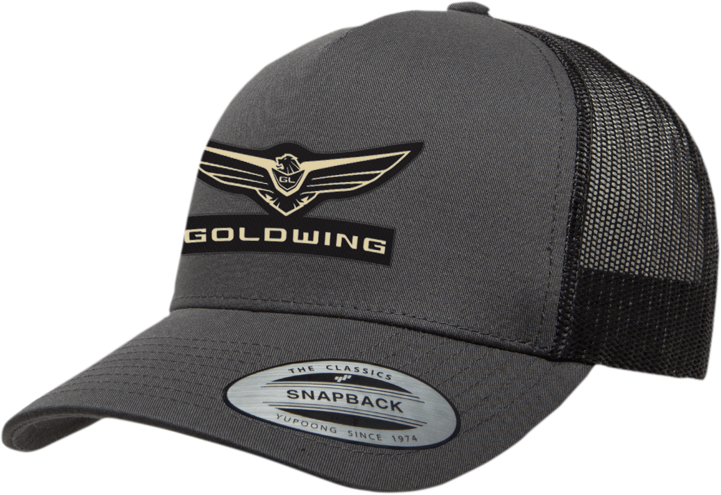 FACTORY EFFEX Goldwing Rally Hat - Gray/Black 25-86804