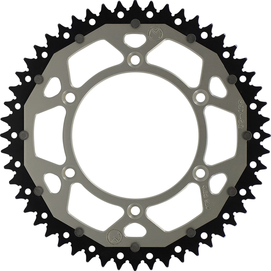 MOOSE RACING Dual Sprocket - Silver - 52 Tooth 1210-897-52-11X