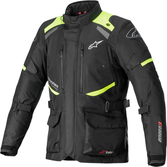 Chaqueta ALPINESTARS Andes v3 - Negro/Amarillo - Pequeña 3207521-155-S