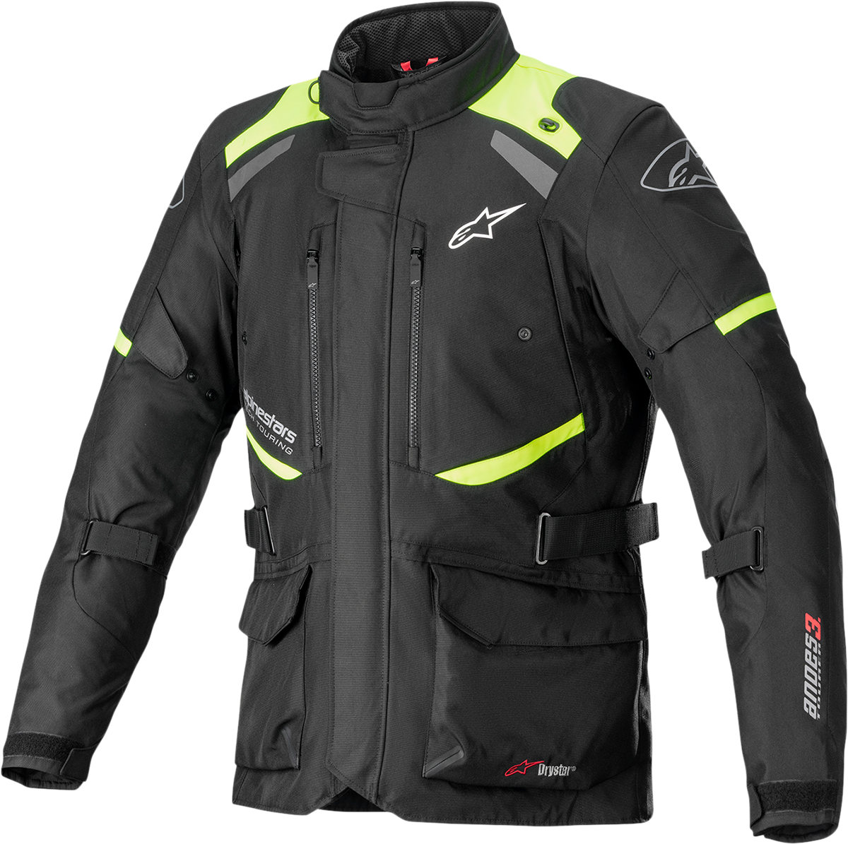 ALPINESTARS Andes v3 Jacket - Black/Yellow - XL 3207521-155-XL