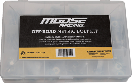 MOOSE RACING Bolt Kit - Metric BKP-02
