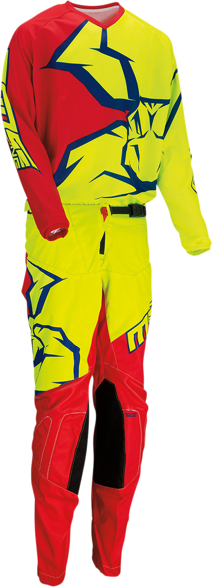 MOOSE RACING Pantalones clasificatorios para jóvenes - Rojo/Amarillo/Azul - 22 2903-1967 