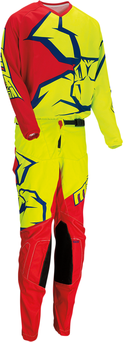 MOOSE RACING Youth Qualifier Pants - Red/Yellow/Blue - 22 2903-1967