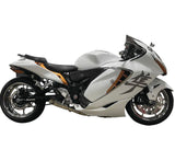 Voodoo Shorty Full Exhaust system Polished Hayabusa 22-25 G3 VEFSBUSAM2P