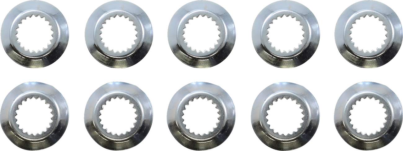 MOOSE RACING Countershaft Washer - 10 Pack - Kawasaki 25-6018