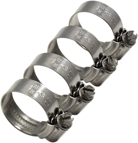 MOOSE RACING Race Fit Radiator Hose Kit - Blue - Yamaha MBU-YAM-67-BLU