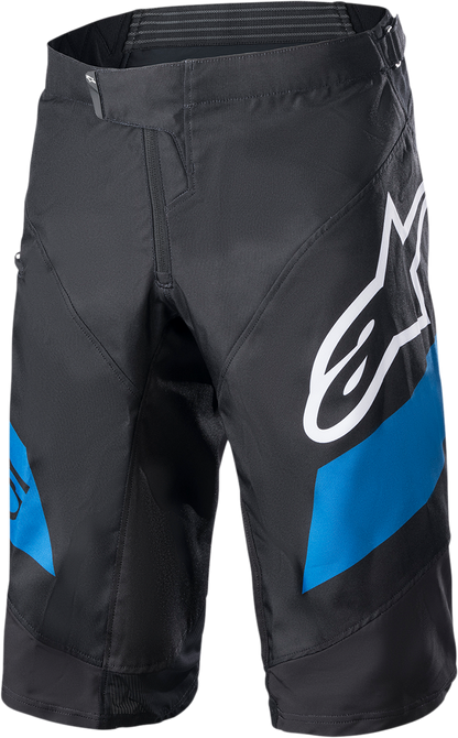 Pantalones cortos ALPINESTARS Racer - Negro/Azul - EE. UU. 28 1722919-1078-28 