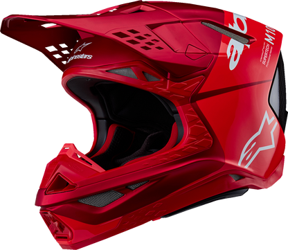ALPINESTARS Supertech M10 Helmet - Flood - MIPS® - Red Fluo/Red - Large 8301023-3003-L