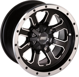 MOOSE UTILITY Wheel - 548X - Rear - 12x8 - 4/110 - 4+4 548M128110MBMF4