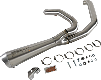 BASSANI XHAUST Short 2:1 Exhaust for FL - Stainless Steel 1F42SS