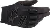 ALPINESTARS Full Bore Gloves - Black/Black - Medium 3563622-1100-M