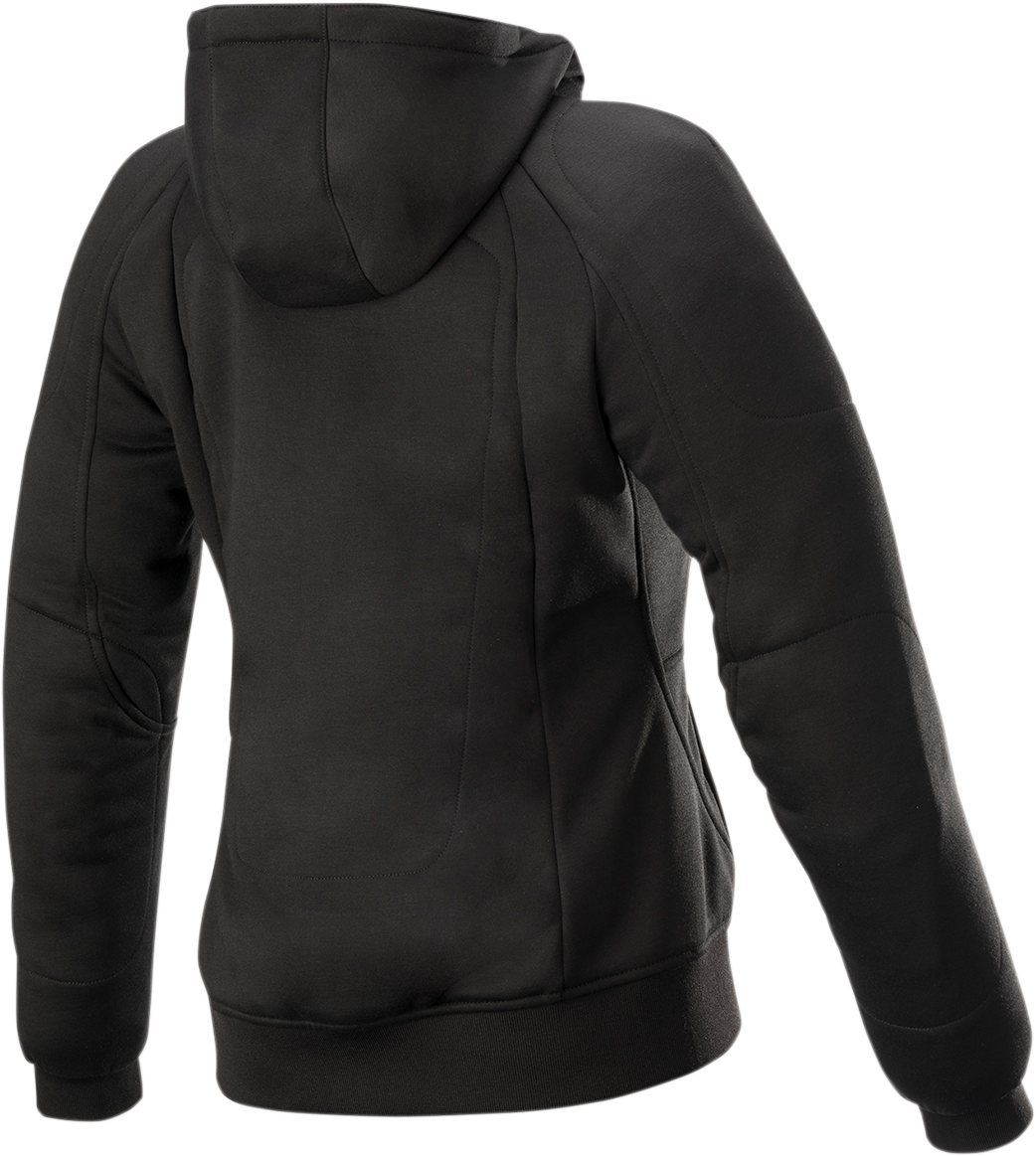 Chaqueta deportiva/sudadera con capucha ALPINESTARS Stella Chrome - Negro - Grande 4210920-10-L 