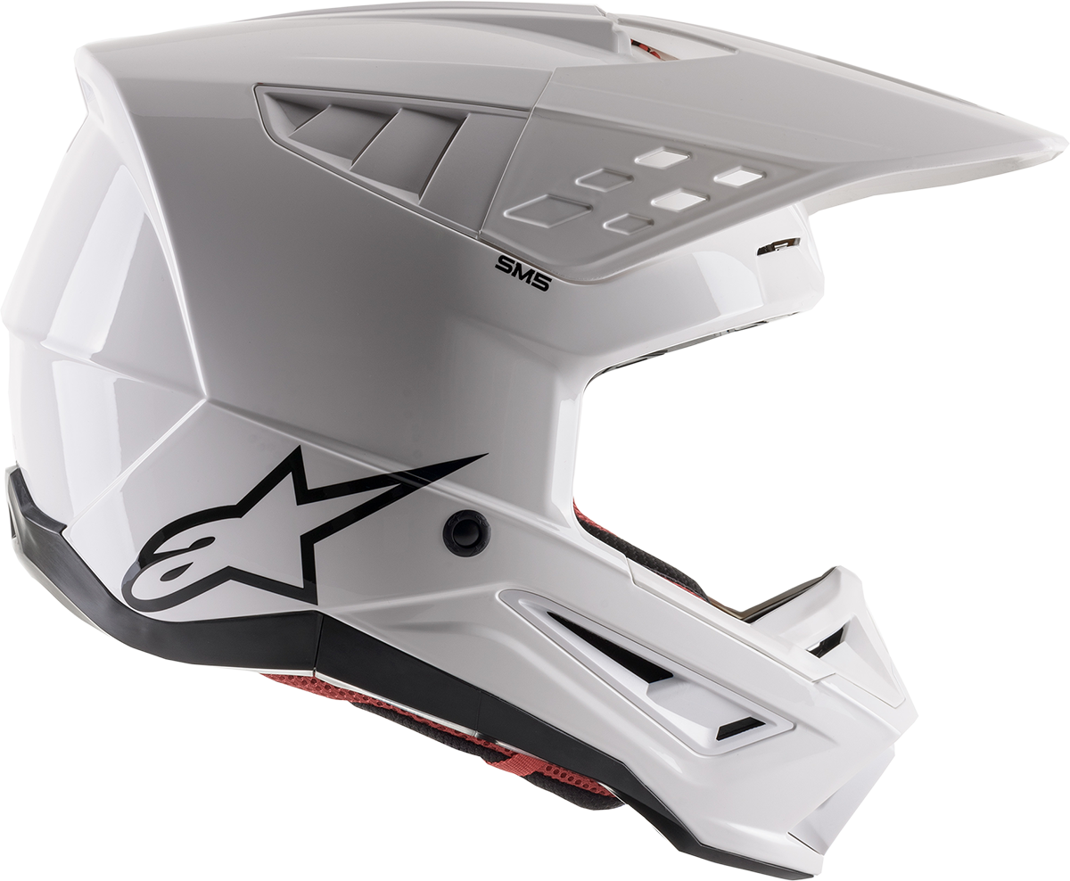 ALPINESTARS SM5 Helmet - Solid - Gloss White - Medium 8303121-2180-MD