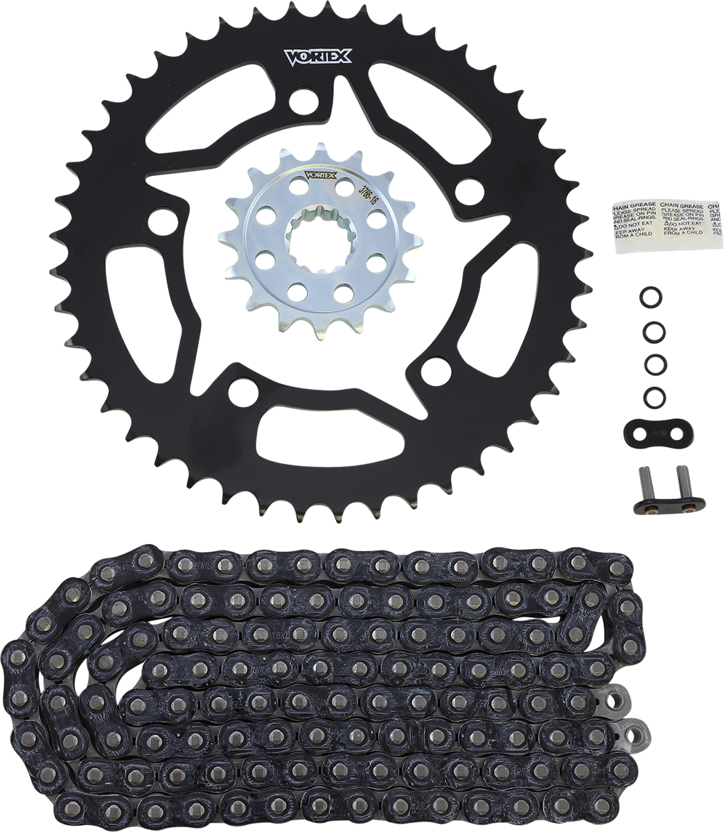 Kit de cadena VORTEX - Negro CK7612 