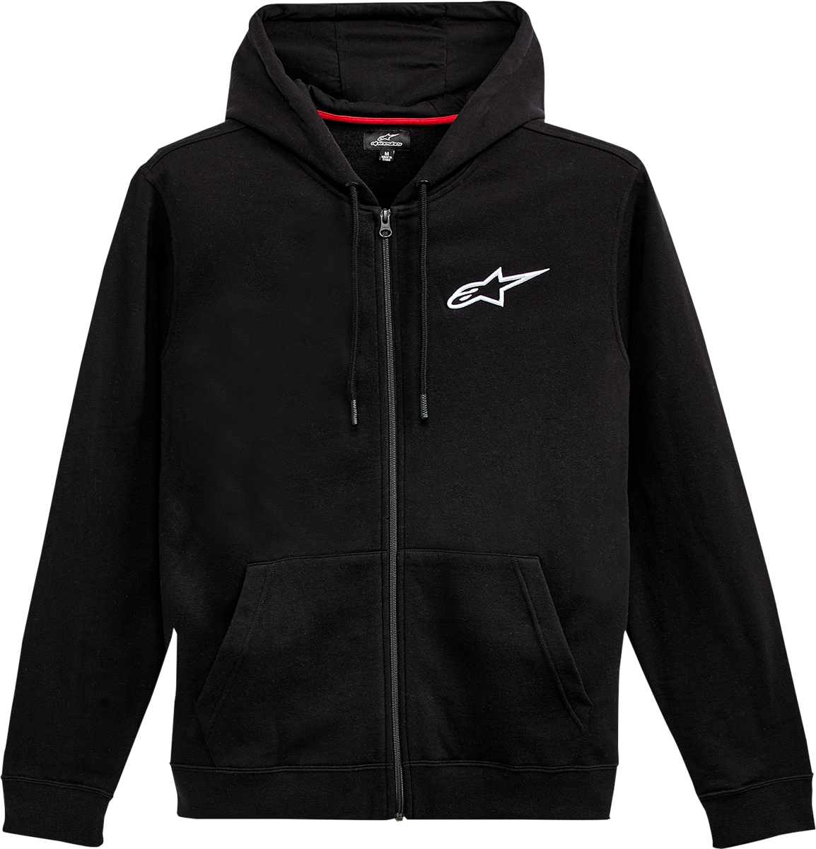 ALPINESTARS Ageless Zip Hoodie - Black/White - XL 1212536001020XL