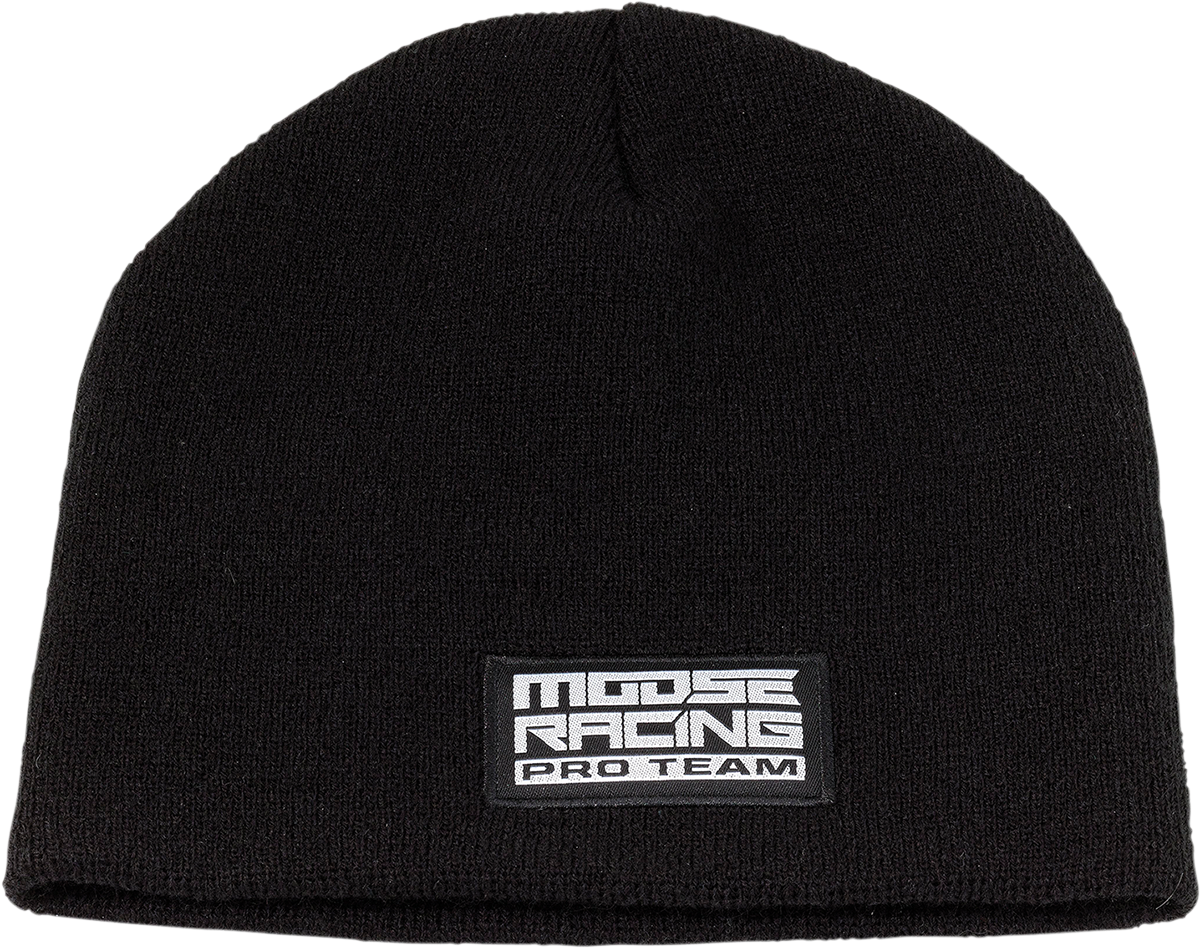 MOOSE RACING Pro Team Beanie - Black - One Size 2501-3534