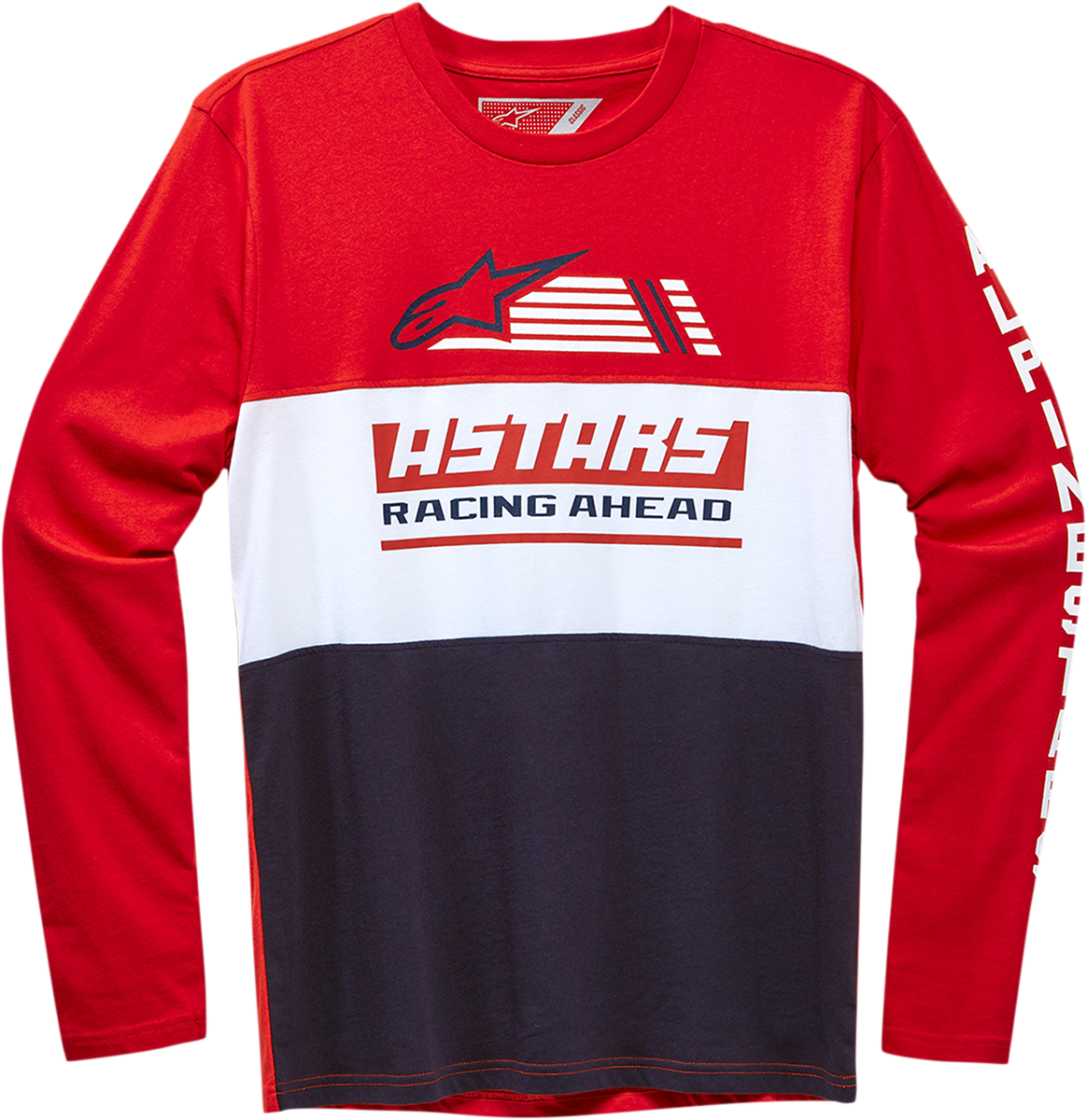 ALPINESTARS Rivalry Long-Sleeve T-Shirt - Red - Large 12307400030L