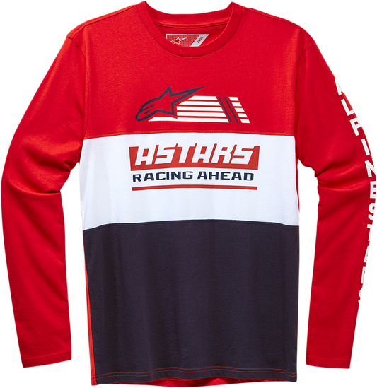 ALPINESTARS Rivalry Long-Sleeve T-Shirt - Red - Large 12307400030L