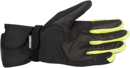 ALPINESTARS Valparaiso Drystar® Gloves - Black/Yellow - 3XL 3526014-155-3X