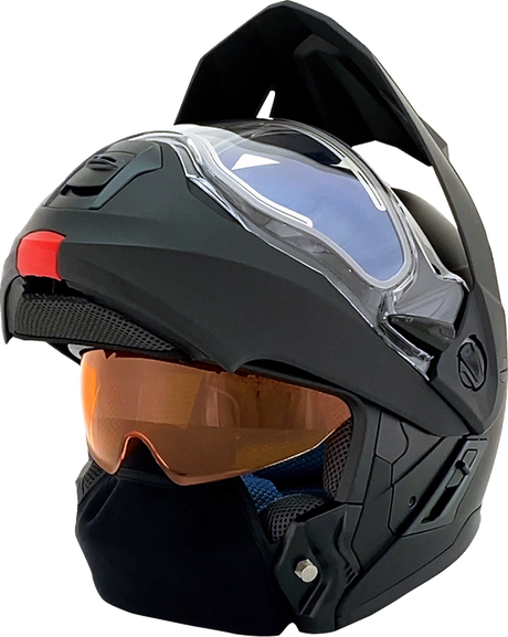 AFX FX-111DS Snow Helmet - Electric - Matte Black - Medium 0120-0800