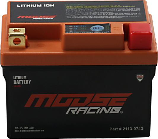 MOOSE RACING Li-Ion Battery - HUTZ75-FP HUTZ7S-FP