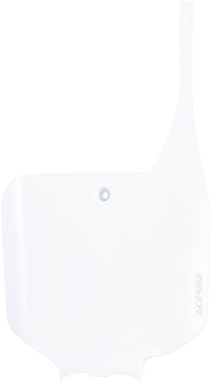 ACERBIS Front Number Plate - White 2042220002