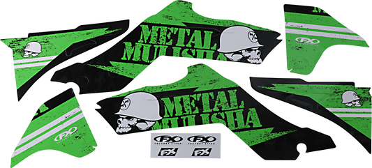 Kit gráfico FACTORY EFFEX Metal Mulisha - Kawasaki 23-11130 
