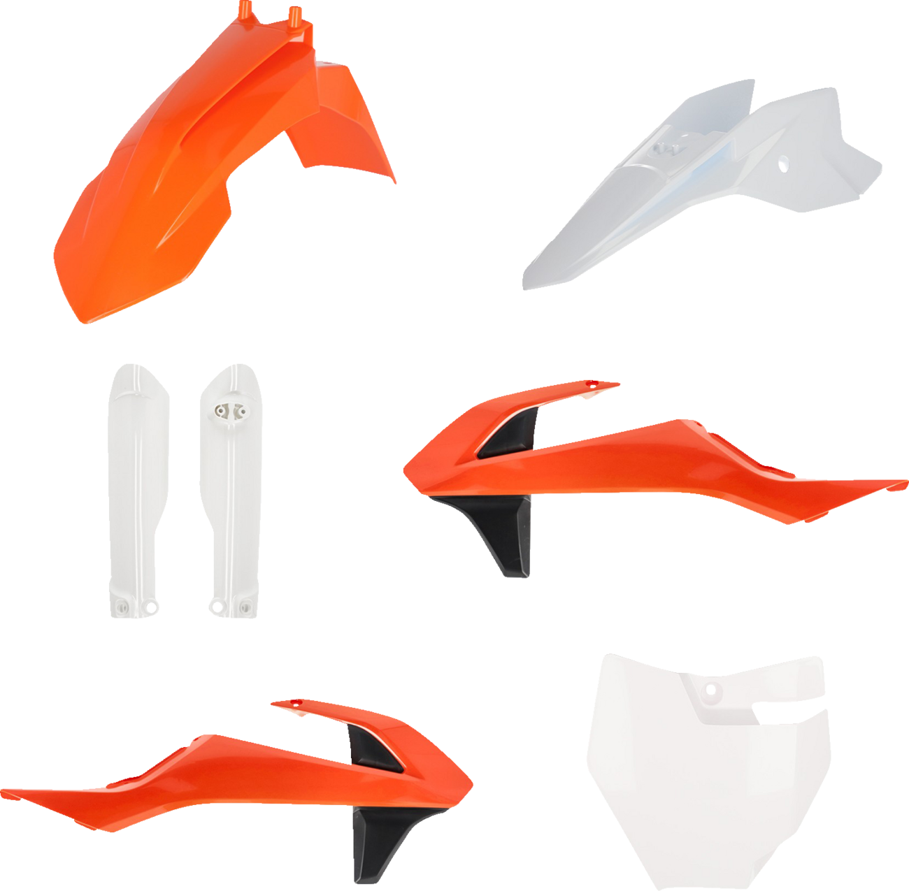 Kit de carrocería de repuesto completo ACERBIS - OEM '16 Naranja /Blanco/Negro 2980585135