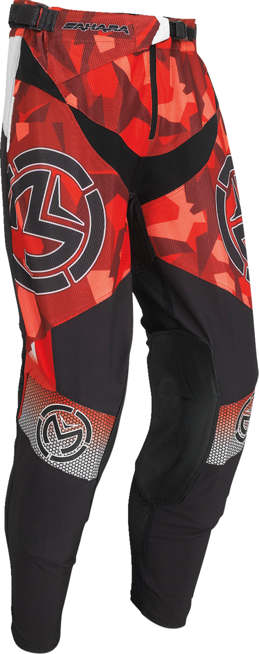 MOOSE RACING Sahara Pants - Red/Black - 40 2901-10384