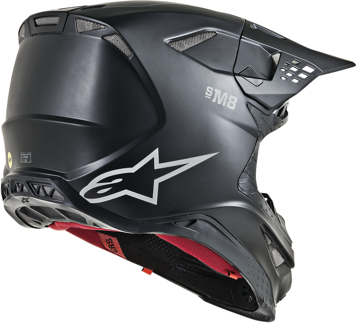 ALPINESTARS Supertech M8 Helmet - MIPS - Matte Black - XL 8300719-110-XL