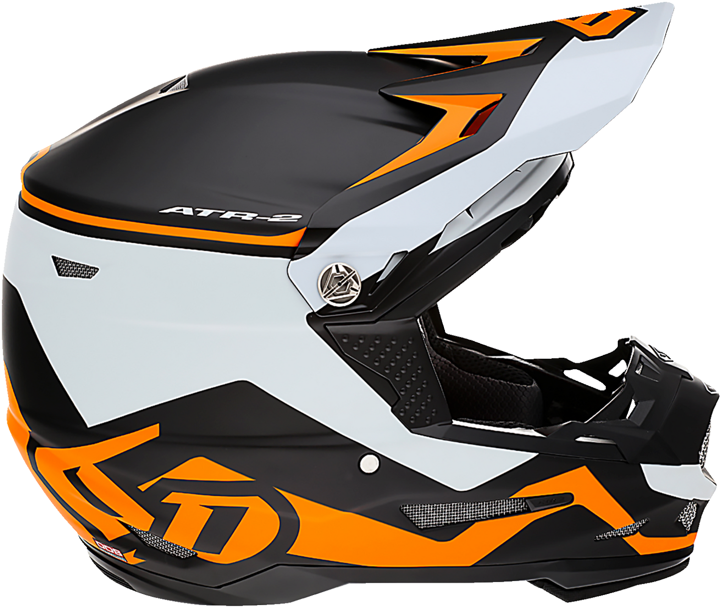 6D ATR-2 Helmet - Drive - Neon Orange - Large 12-2757