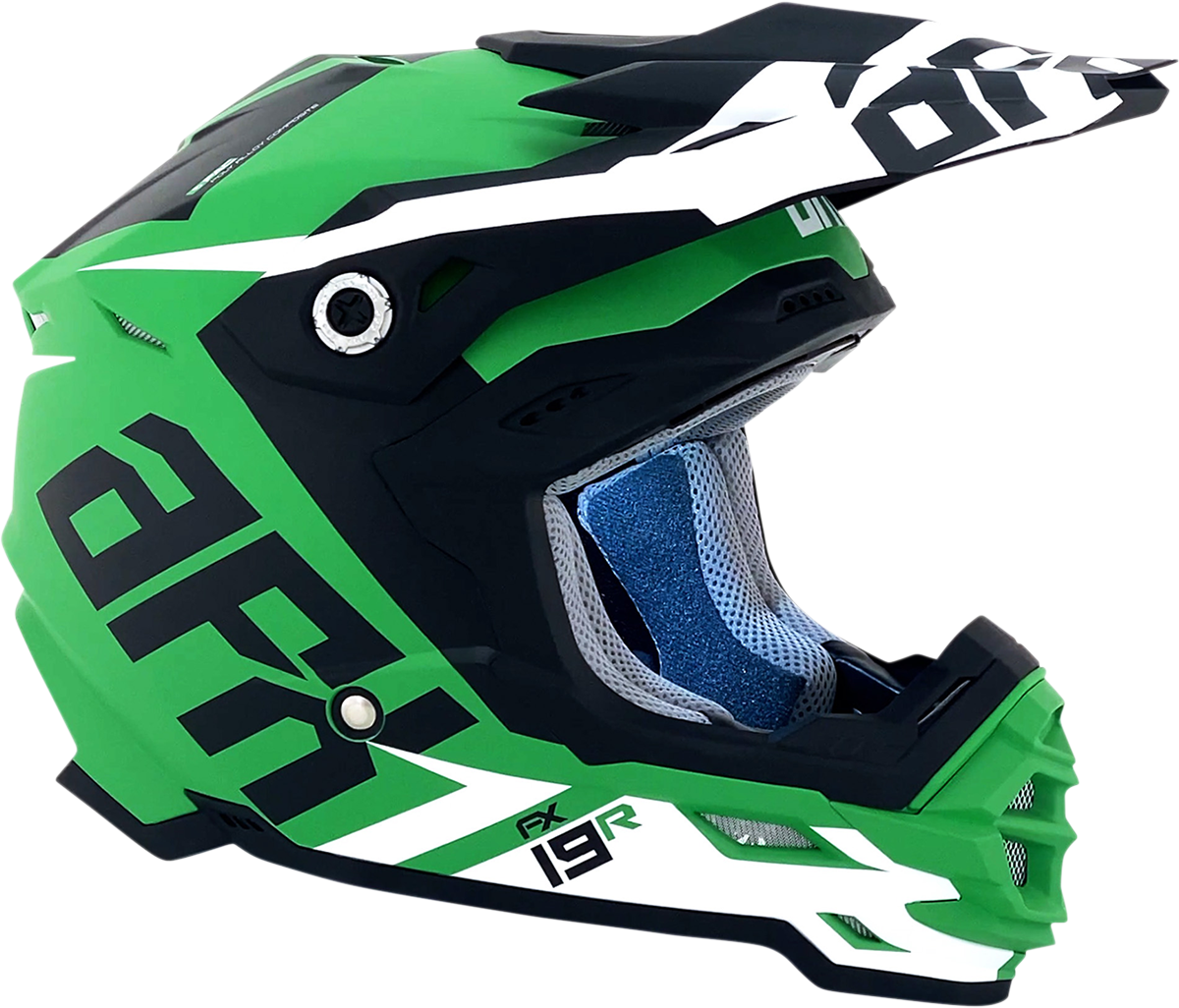 Casco AFX FX-19R - Racing - Verde mate - Grande 0110-7080 