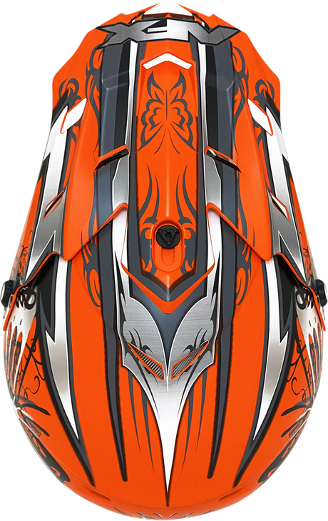 AFX FX-17Y Helmet - Butterfly - Matte Orange - Large 0111-1383